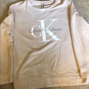 Nude Calvin Klein Jeans Sweatshirt